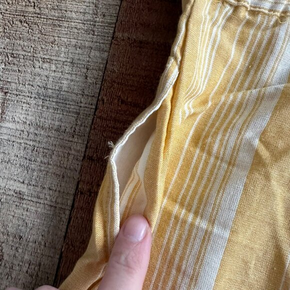 Tommy Bahama Girls Size 4T Yellow and White Striped Jumpsuit Overall Romper - Picture 10 of 10